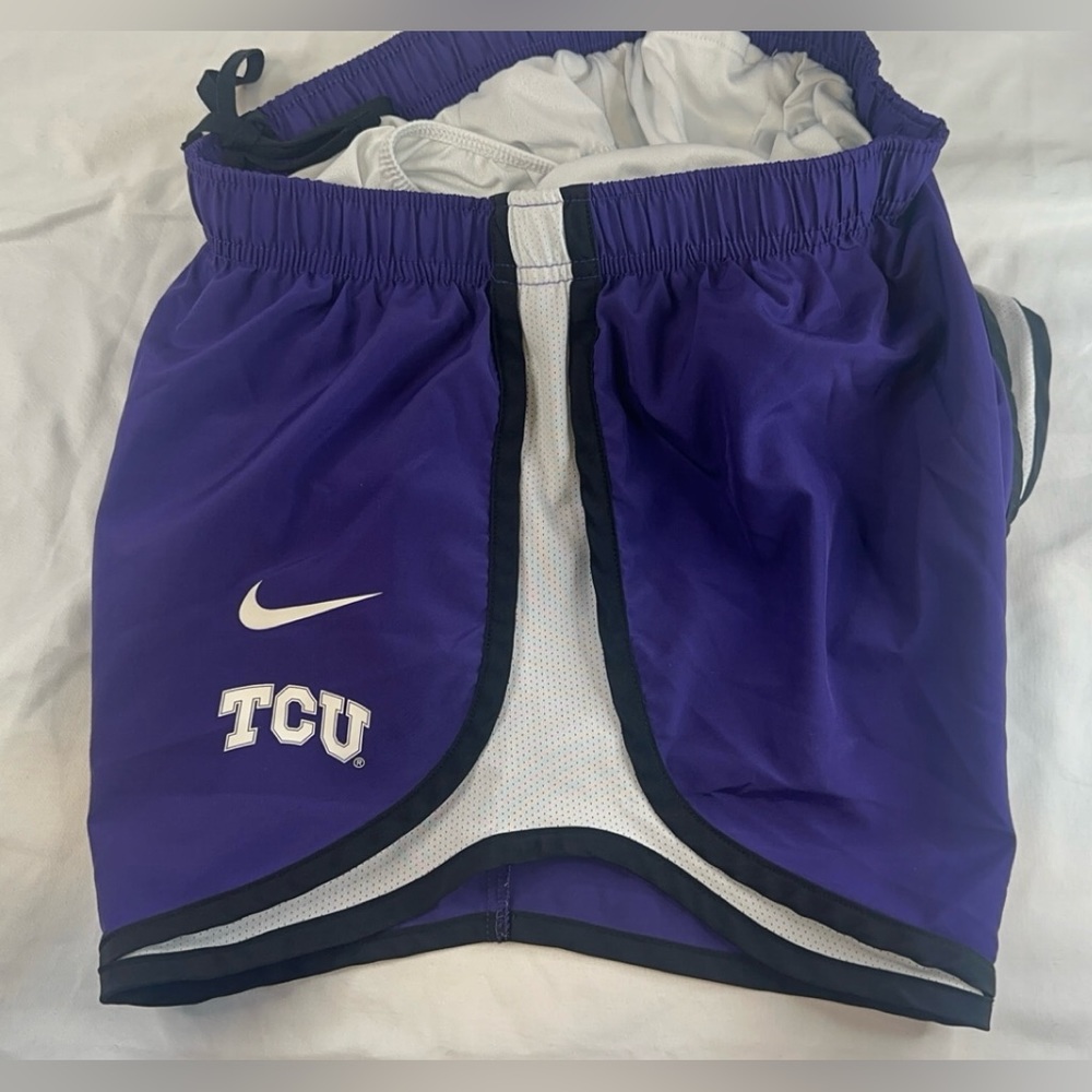 Nike Women's TCU Horned Frogs Purple Dri-FIT Shorts